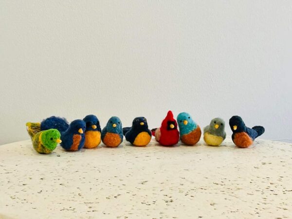 Needle Felt Spring Birds with Karen Ames (Friday afternoon) - Image 2