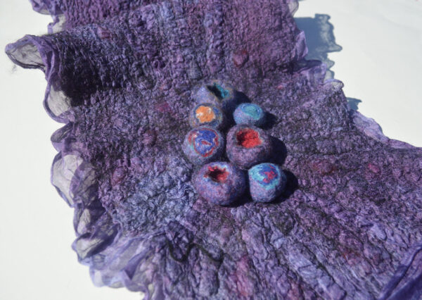 Nuno Felted Scarf with Mariya Gerhardt (Saturday afternoon)